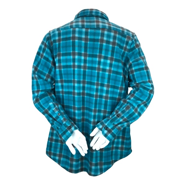 Pilote & Filles SOFT FLEECE Turquoise Shirt 2XL - Picture 3 of 6